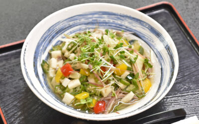 ねばねばぶっかけ麺 和食処かじか亭